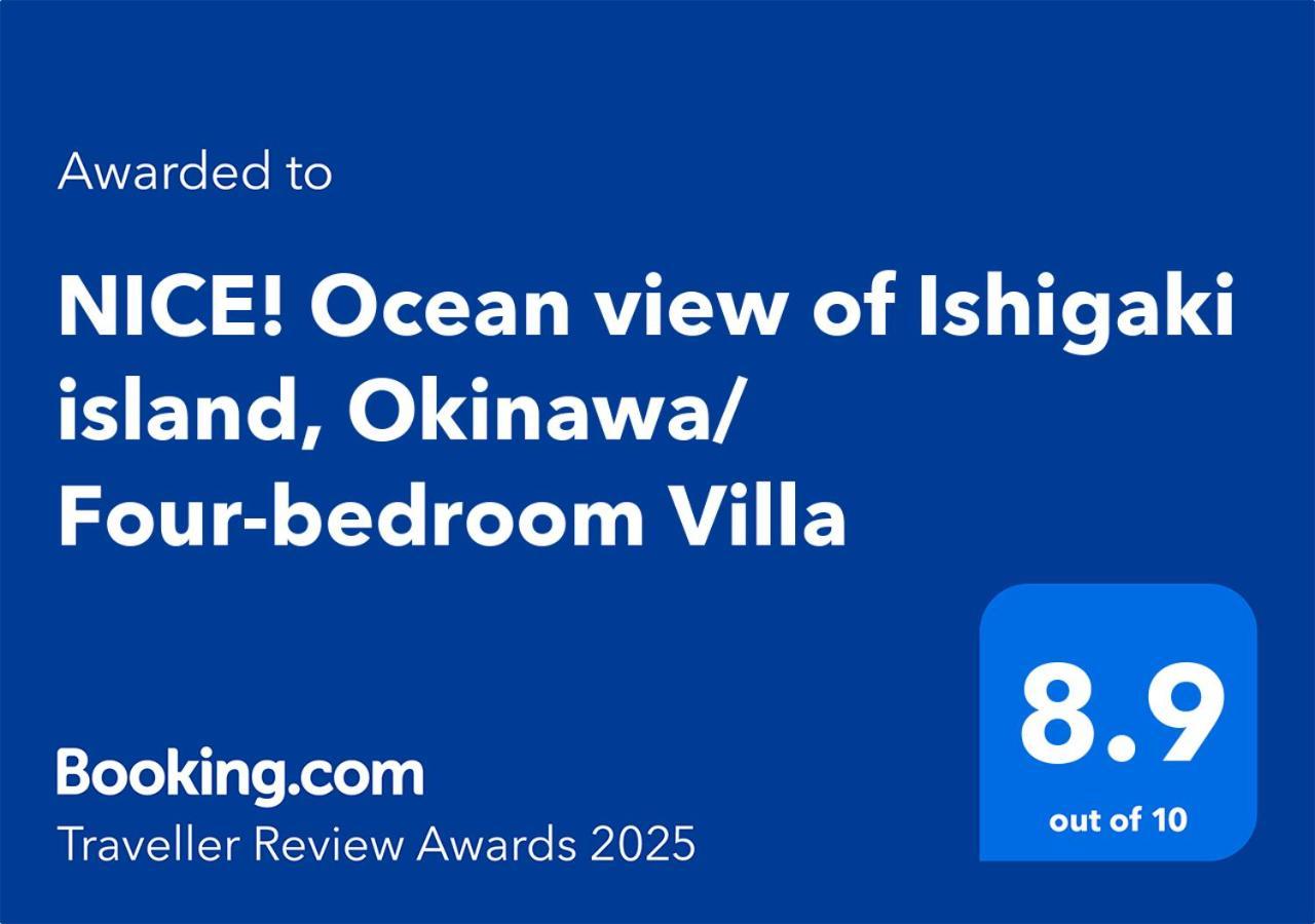 "Nice!" Ocean View Of Ishigaki Island, Okinawa/ Four-Bedroom Villa Exteriör bild